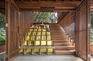stairs yellow